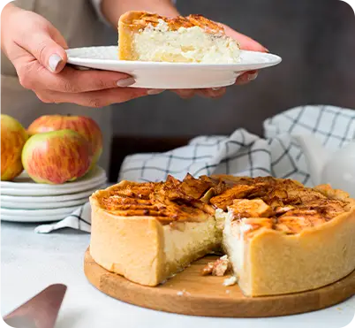 Pie de manzana
